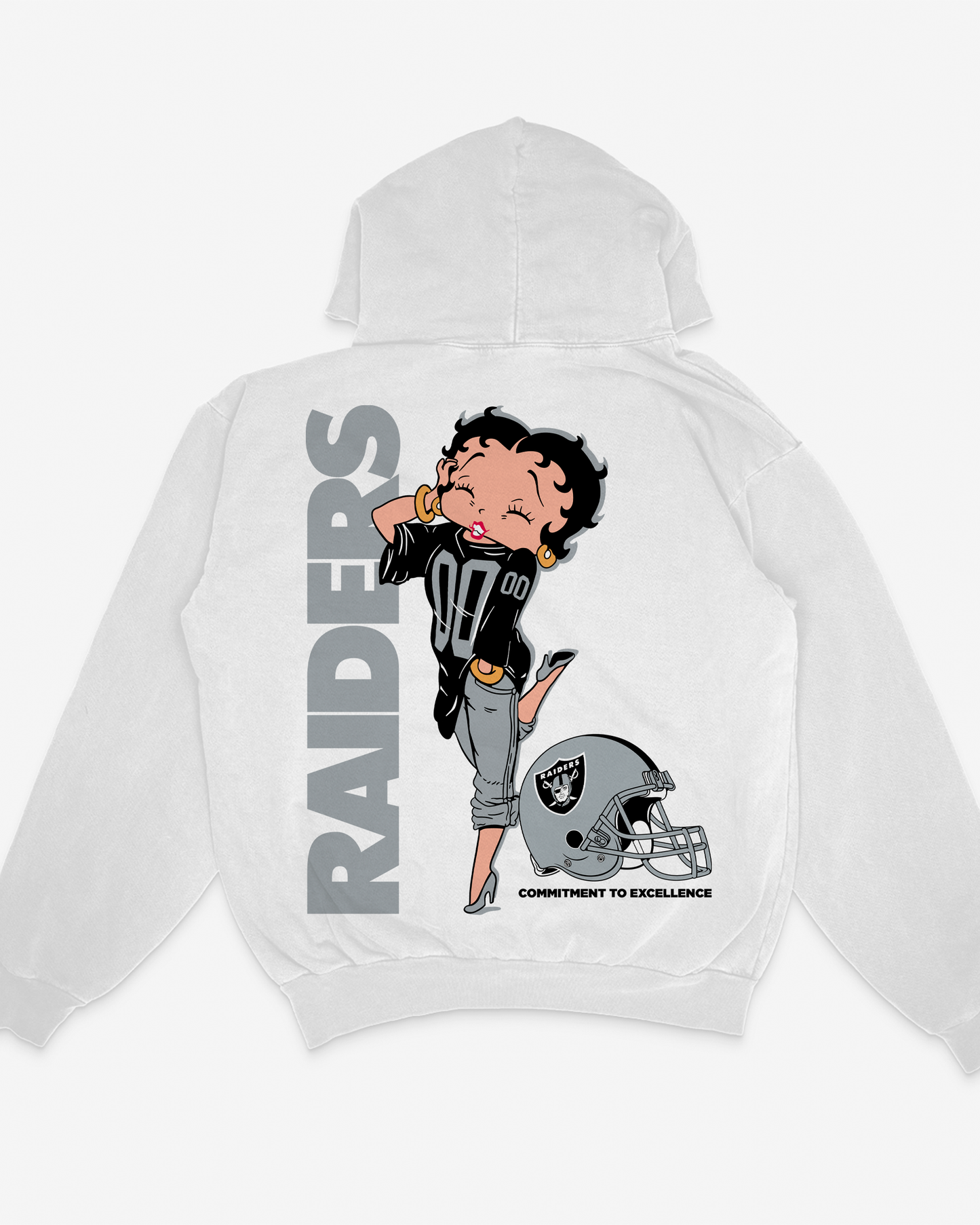 BETTY BOOP RAIDERS HOODIE