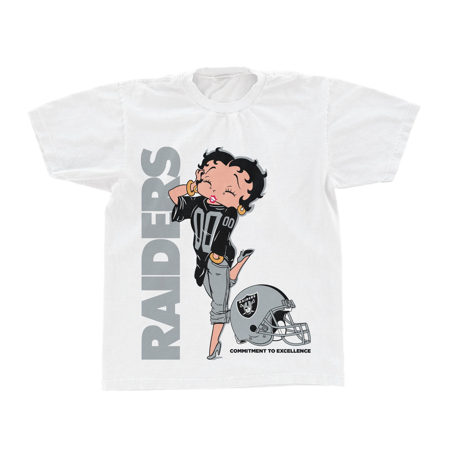 BETTY BOOP RAIDERS TEE